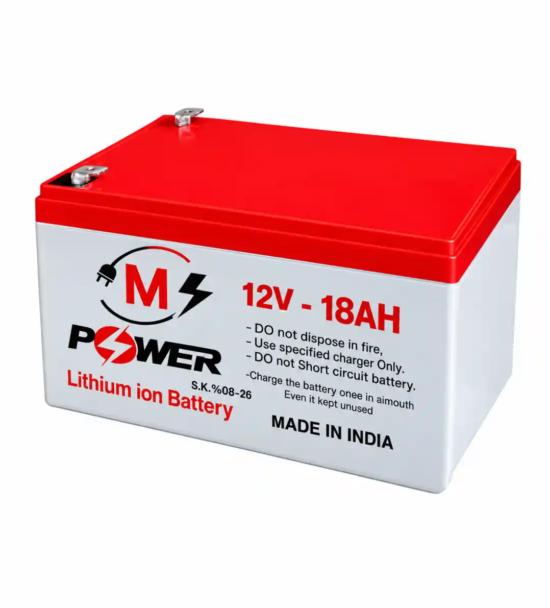 18AH battery Battery for Agriculture Spray Pump 12V, 18AH (Lithium Ion) | Battery for Zatka Machine - Image 1